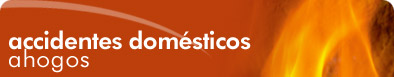 Accidentes dom&eacute;sticos: Ahogos