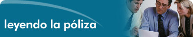 Leyendo la P&oacute;liza